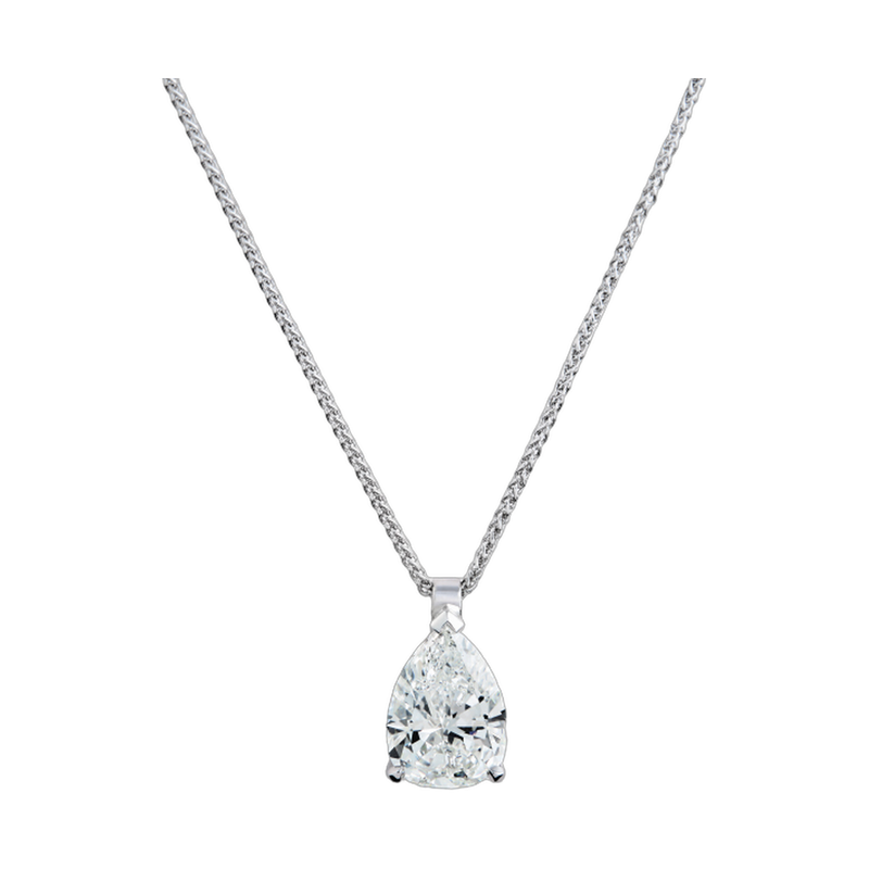 Classic Solitaire Necklace
